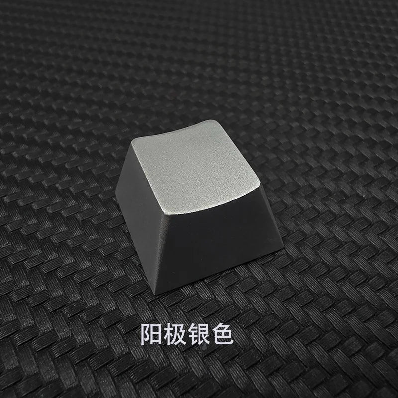 Glass Heart Keycap Custom Point Aluminum Alloy Color Glass Artisan Key Cap Cherry Profile MX Switch Mechanical Keyboard Keycap