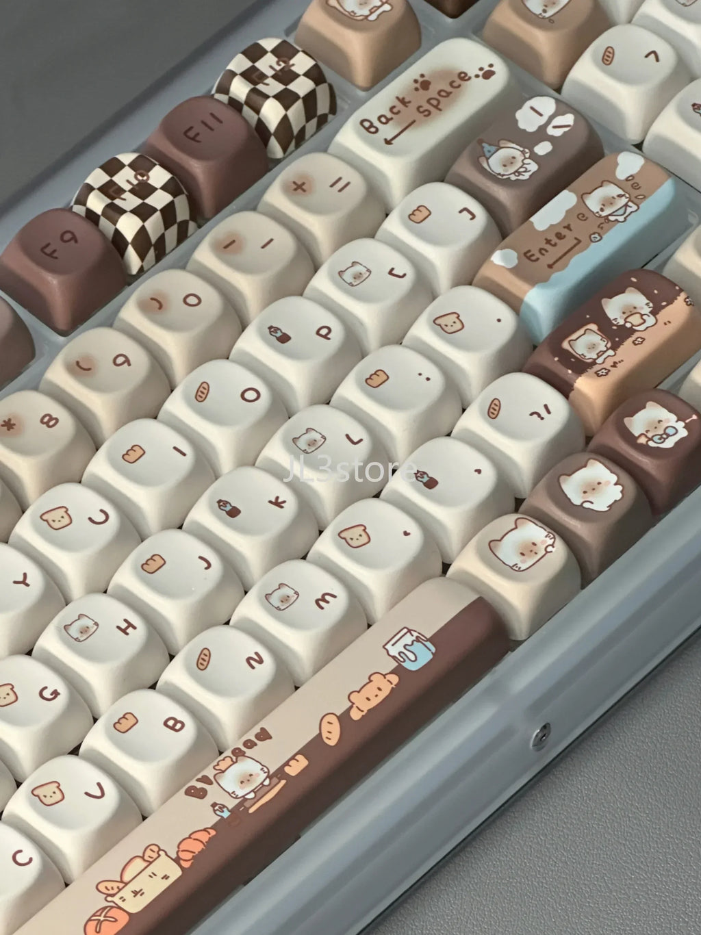 Keycap class moa keycap mechanical keyboard custom keyboard keycap cute round key bluetooth key