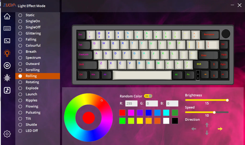 GMK67 65% Gasket Bluetooth 2.4G Wireless Hot-swappable Customized Mechanical Keyboard Kit RGB Backlit