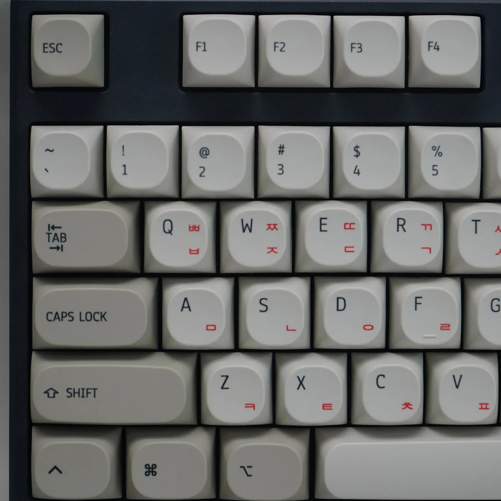 Idobao Retro MA Keycaps for MAC Keyboard Keycap PBT Original Design for Mechanical Keyboard Cherry MX Switches Simplism Key Caps