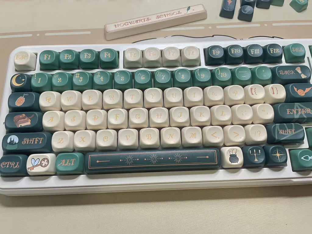 MOA Profile PBT Dyesubbed Keycaps for Cherry MX Switches on 61 63 64 68 75 84 87 96 98 100 104 108 Mechanical Keyboards