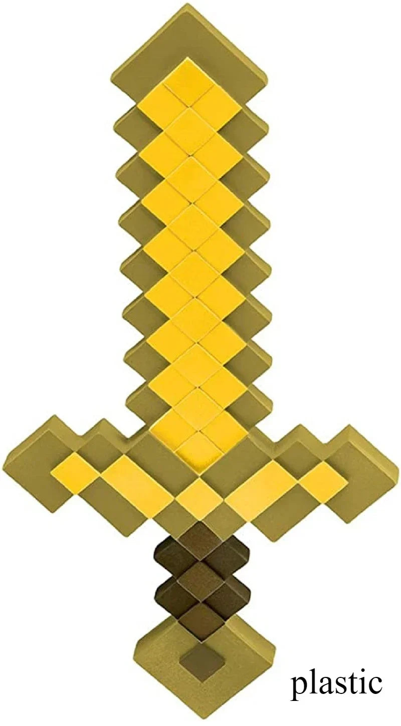 NEW Pixel Game Prop Models Torch and Color-changing Bottle Night Light Plastic Mineral Lamp Ornaments Holiday Party Gifts
