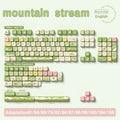 Jungle Theme Keycaps MCA Profile Personalized Cartoon Keycap For Mechanical Keyboard with 7U and ISO key cap