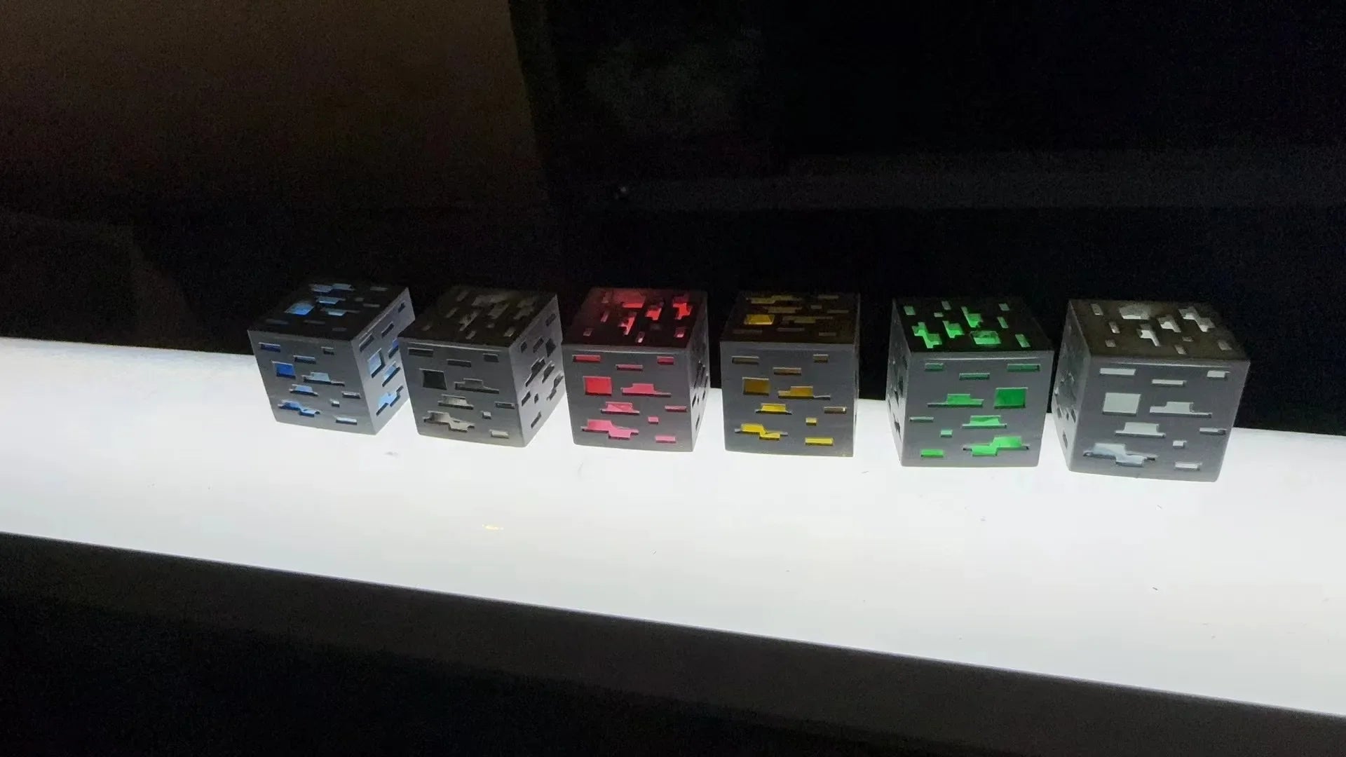 Ore Series Keycaps Gaming 3D Creative Translucent Keycaps Esc Buttons Custom Keycaps for Mechanical Keyboard Accessories Gifts