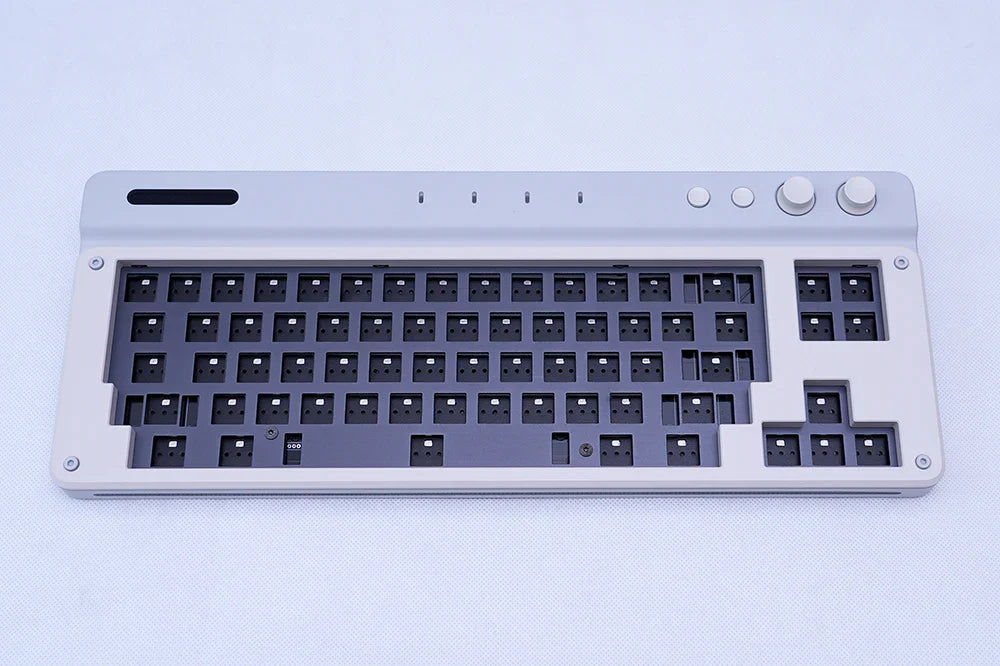 TAC T2 Keyboard Kit Wired Custom CNC Baked Enamel Electrophoresis 65% Configuration Ship Shell Structure PC Positioning Board