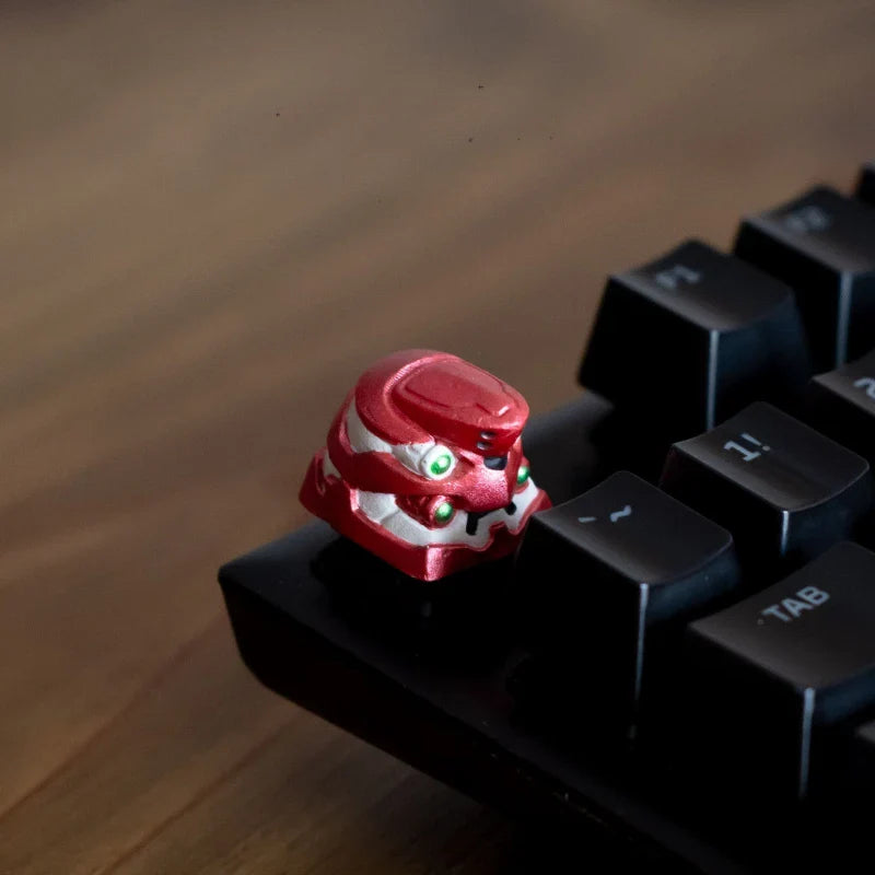 ECHOME Original Design Keycap Resin Artisan Keyboard Cap Aquilek Kawaii Custom Anime KeyCap for Mechanical Keyboard Accessories
