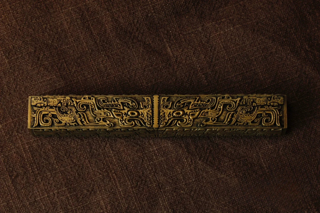 ECHOME Gluttonous Theme SpaceBar 6.25U Resin Artisan Keyboard Cap Original Chinese Culture Custom KeyCap for Mechanical Keyboard