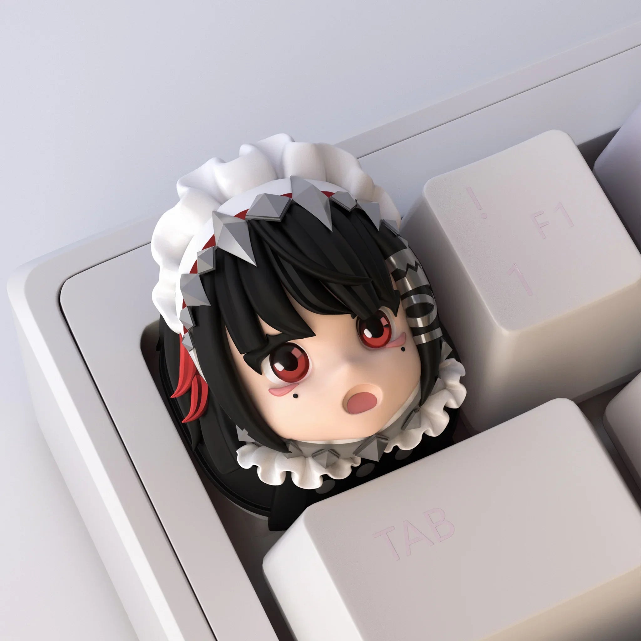 Zenless Zone Zero Keycap Custom Ellen Joe Amime Artisan Keycap Cute Kawaii Korean Point  Key Caps Mechanical Keyboard Accessory
