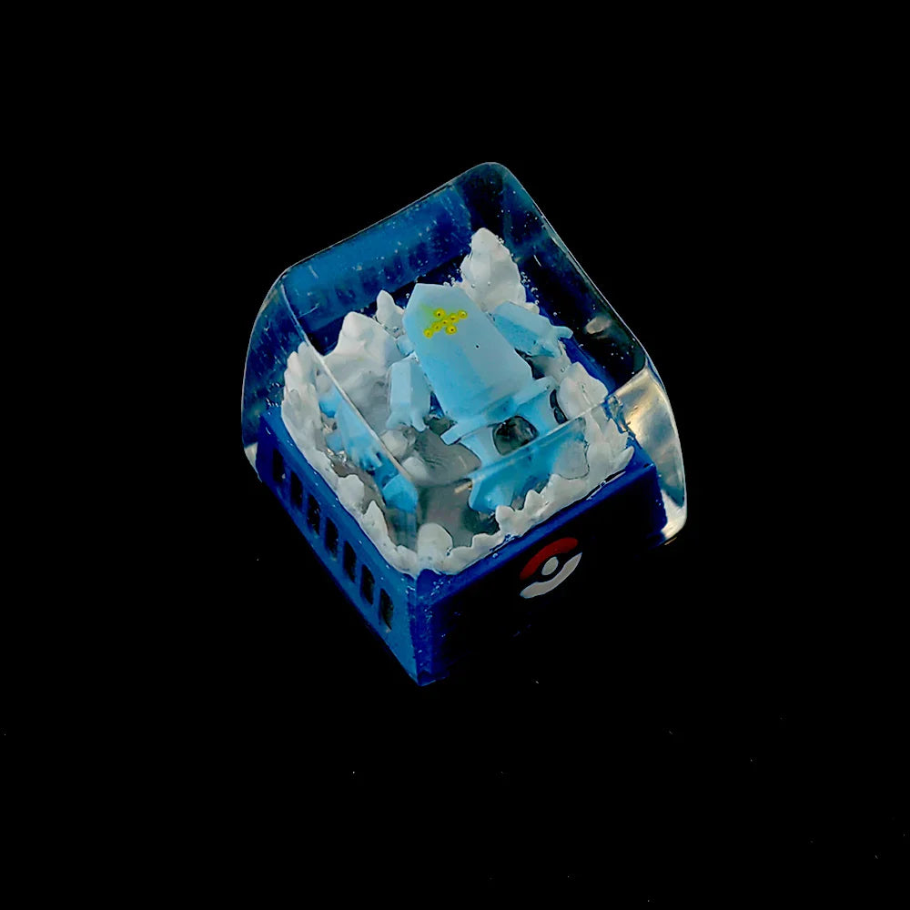 Anime Cartoon Super Transparent PBT Keycap Personality Pink 3D Handmade Cute Gift Mechanical Keyboard Decoration ESC