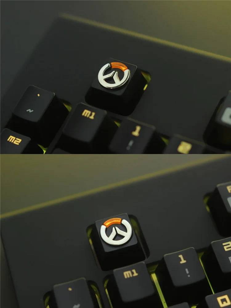 Dropshipping Artisan Custom ESC Keycap Alu Alloy Keycaps for Mechanical Keyboard STEAM R4 Height Stereoscopic