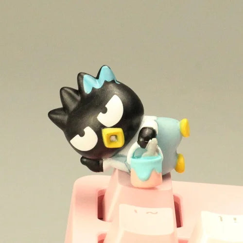 Diy Whitewasher Kitty Personalized Keycap Melody Cute Big Ear Dog R4 Mechanical Keyboard Keycap