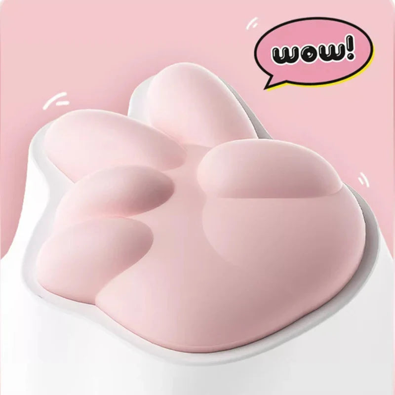 Kawaii Cute Soft Silicone Cat Paws Corgi Buttock OEM ABS Keycap For Mechanical Keyboard Cherry MX Switch