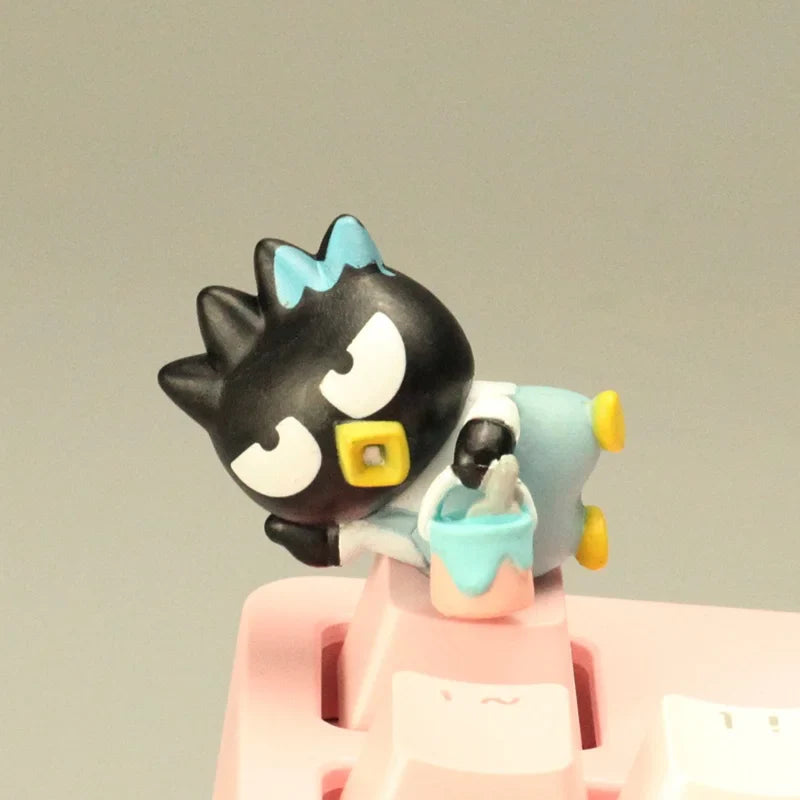 Diy Whitewasher Kitty Personalized Keycap Melody Cute Big Ear Dog R4 Mechanical Keyboard Keycap