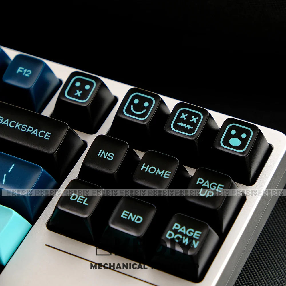 KBDiy GMK Monster Keycaps Custom PBT SA Profile 160 Key Caps ISO Mechanical Keyboard Keycap for MX Switches GMK67 G500 84/87/96