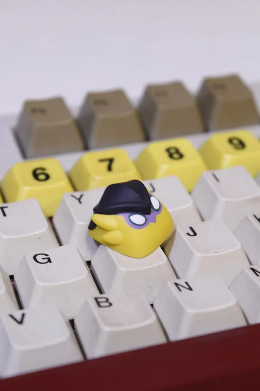 Valorant Keycap Gekko Wingman Anime Keycap Original Resin Keyboard Cap Custom Artisan Key Cap for Mechanical Keyboard Gamer Gift