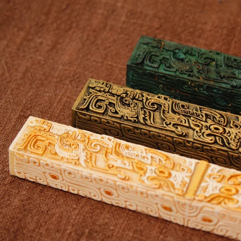 ECHOME Gluttonous Theme SpaceBar 6.25U Resin Artisan Keyboard Cap Original Chinese Culture Custom KeyCap for Mechanical Keyboard