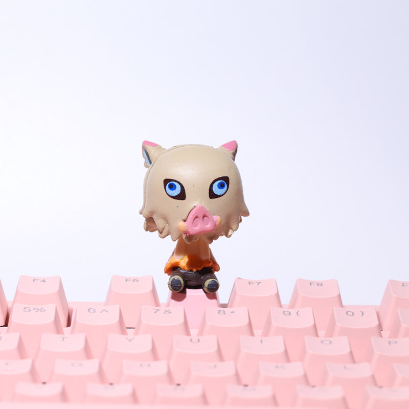 Cute Stereo Anime Keycaps For Mechanical Keyboard Caps PBT Personalized Cherry MX Artisan Custom Pink ESC Keycap