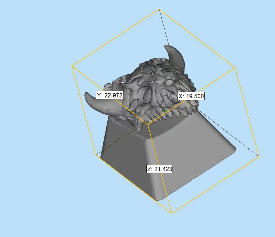 Black Myth: Wukong Keycaps Retro Skull Design Mechanical Keyboard Keycaps Customized Pure Copper Letter Card Slot Metal Keycaps