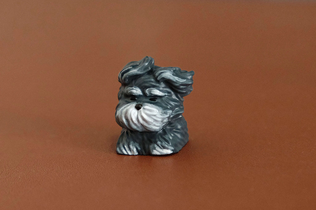 1pcs Stray Dog Personalized Theme Keycap 25mm Height Abs Class Resin Material Mechanical Keyboard Anime Cartoon Cute Game Keycap