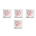 3D Soft Silicone Paw Keycap for Mechanical Keyboards and Colorful Keyboards Keycaps Supplies Sublimation Caps