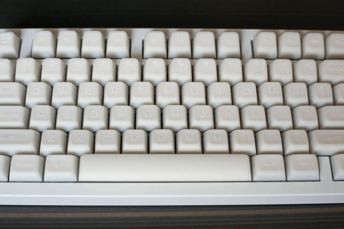 142 Keys SA Profile Keycaps Custom Marble Themed Double Shot PBT White Translucent Keyboards Keycap for MX Switch Game Keyboard