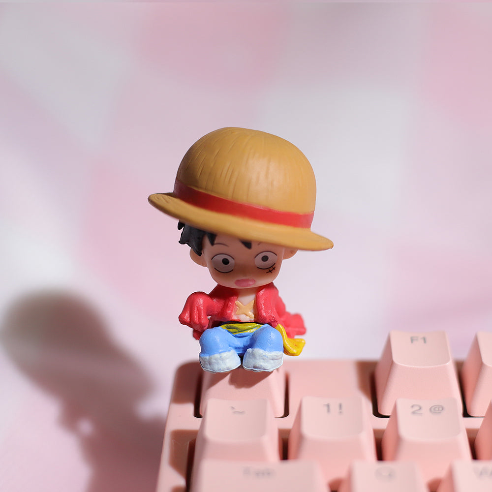 Cute pink PBT Keycaps Anime Kawaii Keycaps For Mechanical Keyboard Caps Gaming Decoration Accessories 1pc Artisan Diy Keys Cap