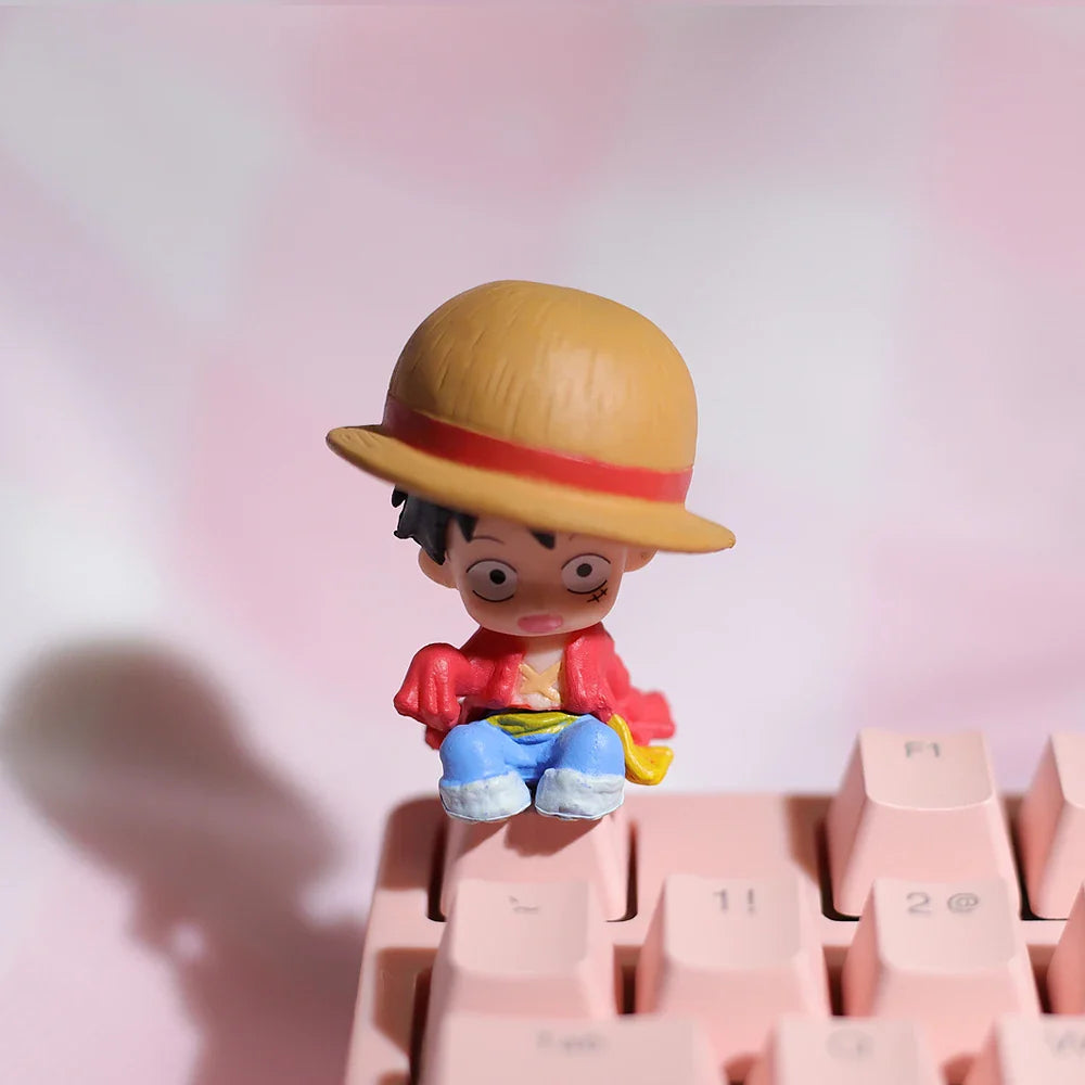 Cute pink PBT Keycaps Anime Kawaii Keycaps For Mechanical Keyboard Caps Gaming Decoration Accessories 1pc Artisan Diy Keys Cap