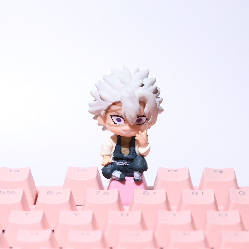 Cute Stereo Anime Keycaps For Mechanical Keyboard Caps PBT Personalized Cherry MX Artisan Custom Pink ESC Keycap