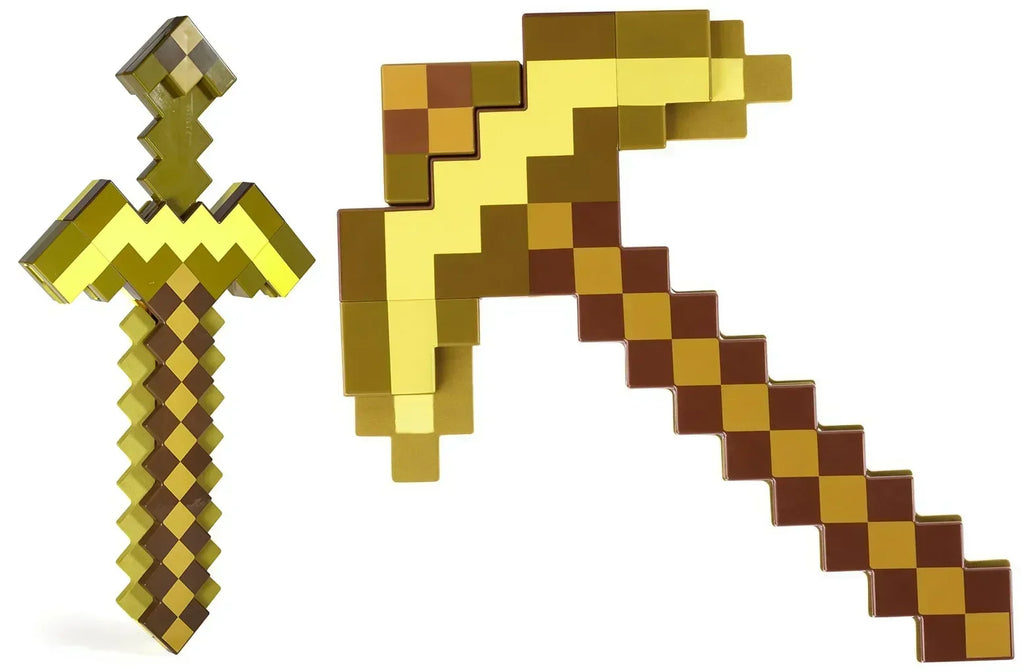 NEW Pixel Game Prop Models Torch and Color-changing Bottle Night Light Plastic Mineral Lamp Ornaments Holiday Party Gifts