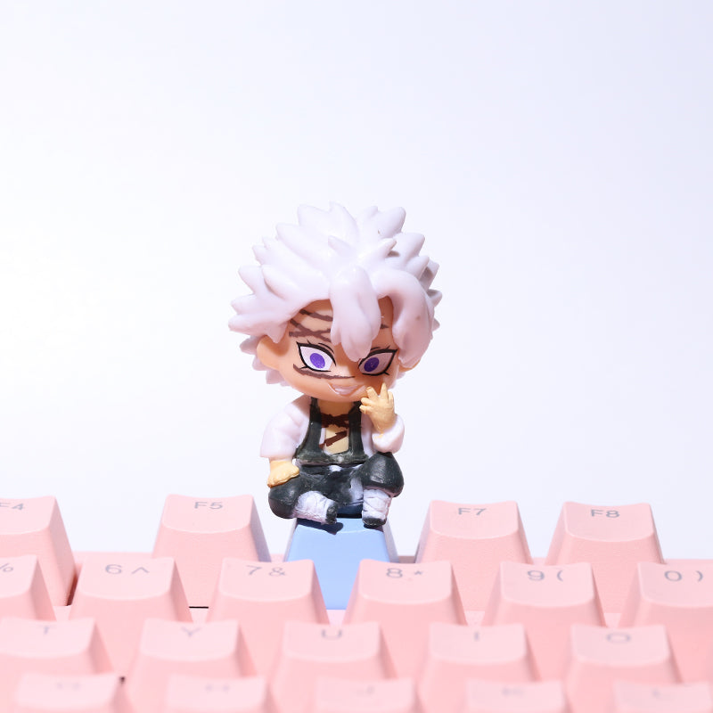 Cute Stereo Anime Keycaps For Mechanical Keyboard Caps PBT Personalized Cherry MX Artisan Custom Pink ESC Keycap
