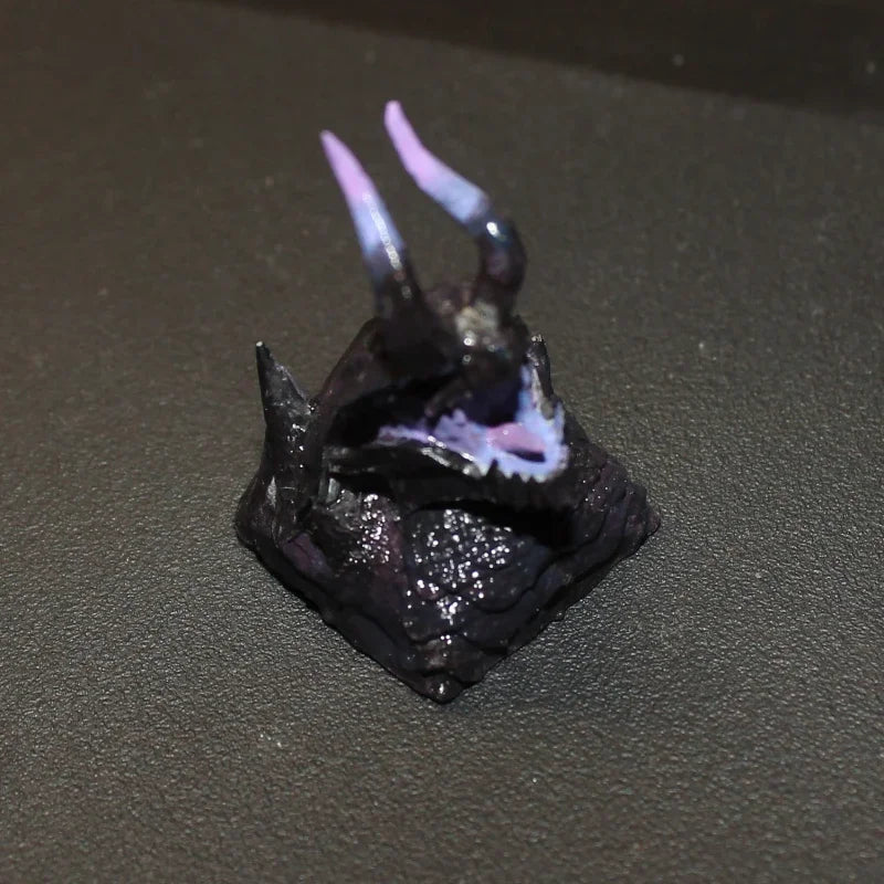 Monster Hunter Themed Keycaps Gore Magala/Acid Glavenus Personalized Mechanical Keyboard Keycaps Cartoon 3D Resin Artist Keycaps